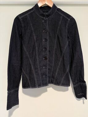 DKNY Button Up Jean Jacket , size M